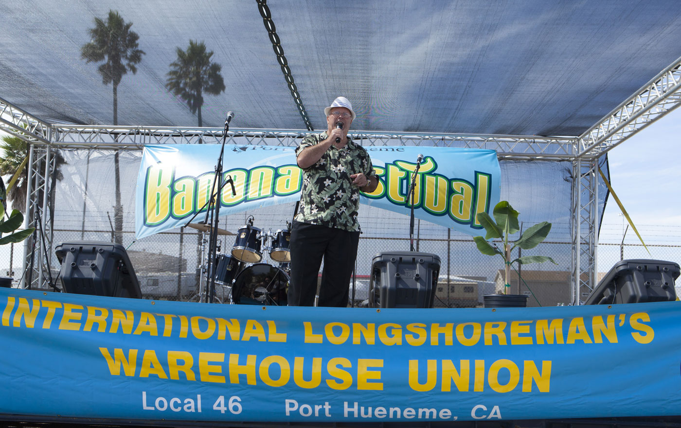 Performer at the Port of Hueneme Banana Festival