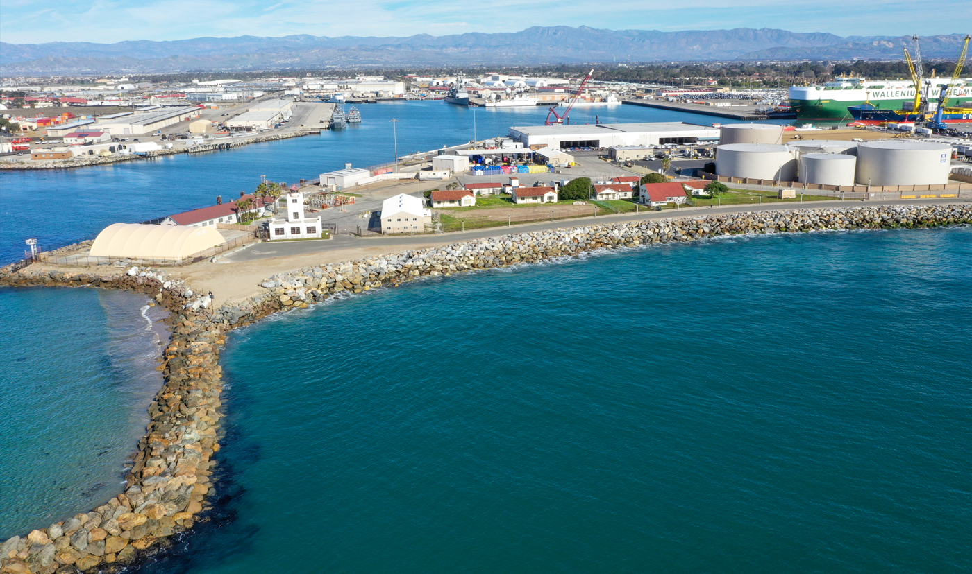 Port of Hueneme - Aerial View of Port