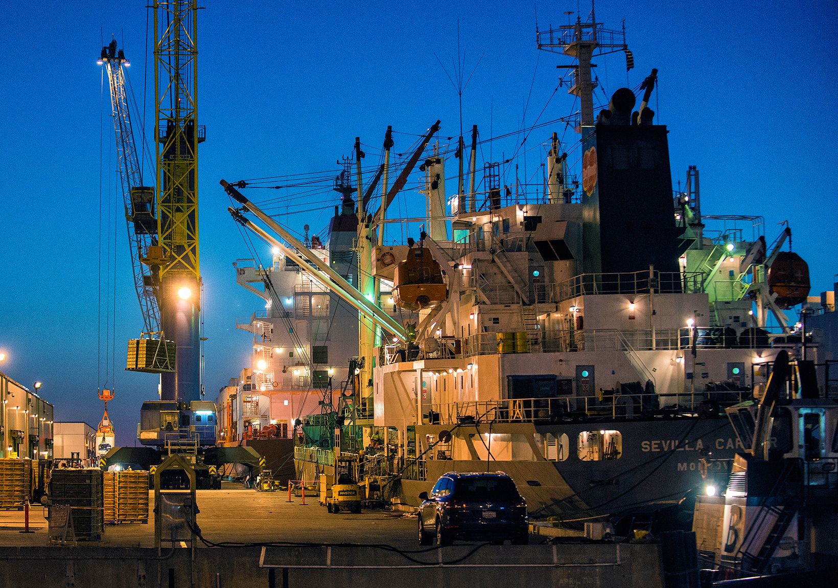 Port of Hueneme - Night Work