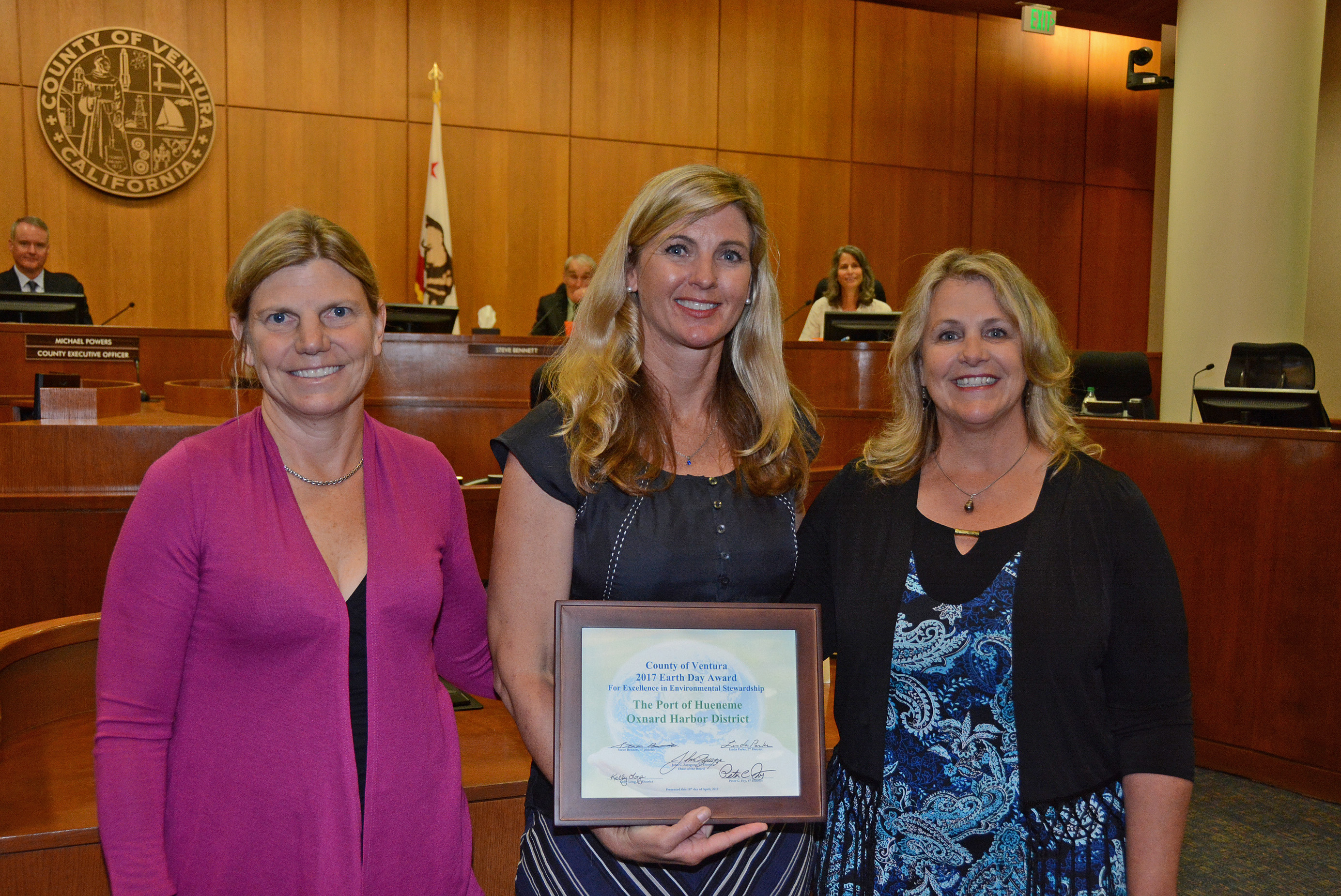 Environmental Award, Kristin Decas and Mary Anne Rooney