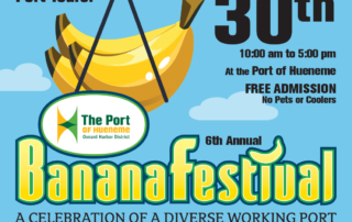 6th Annual Banana Festival Graphic