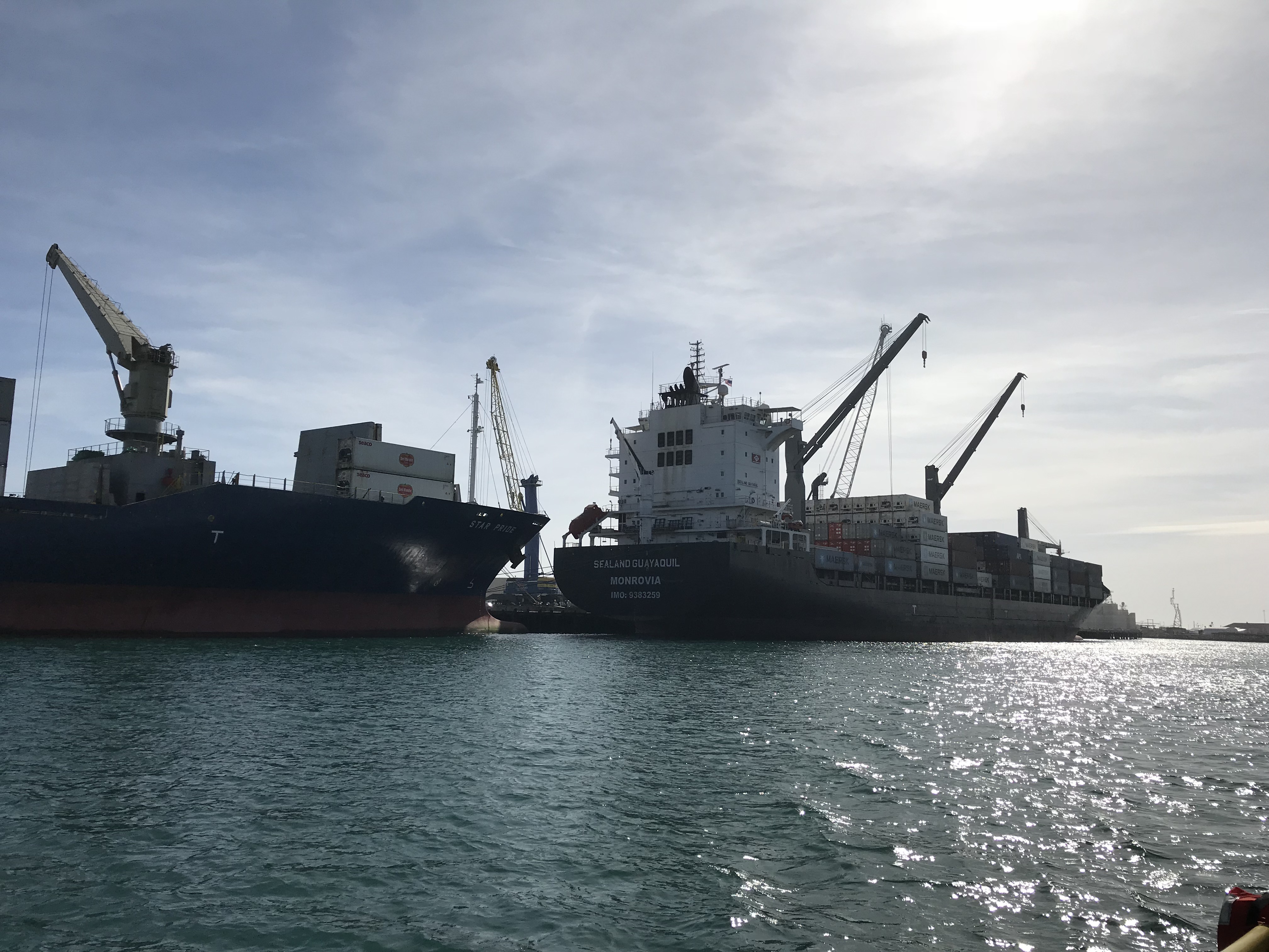 Cargo at the Port of Hueneme