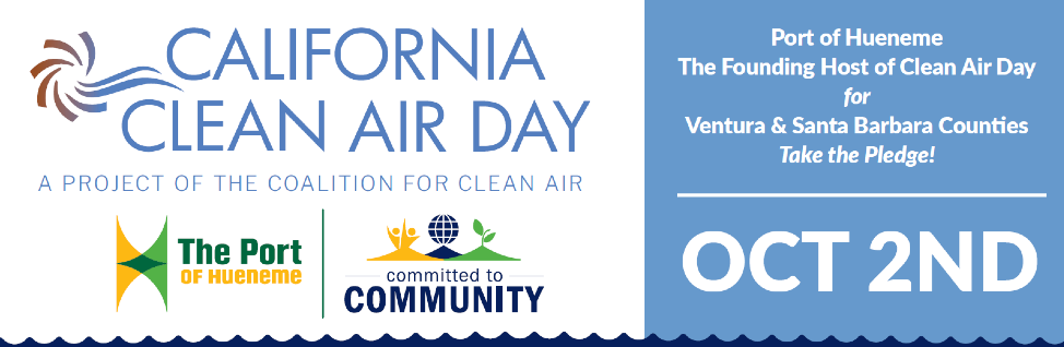 California Clean Air Day Banner