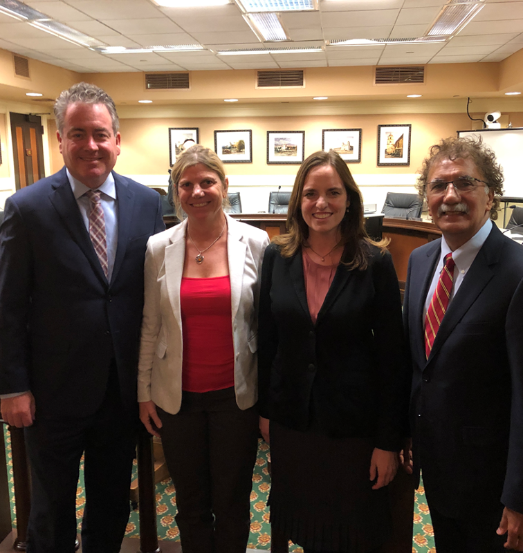 Pictured Left to Right: Assemblymember Patrick O’Donnell, Port of Hueneme CEO & Port Director Kristin Decas, Port of San Francisco Executive Director Elaine Forbes, and Port of Long Beach Executive Director Mario Cordero
