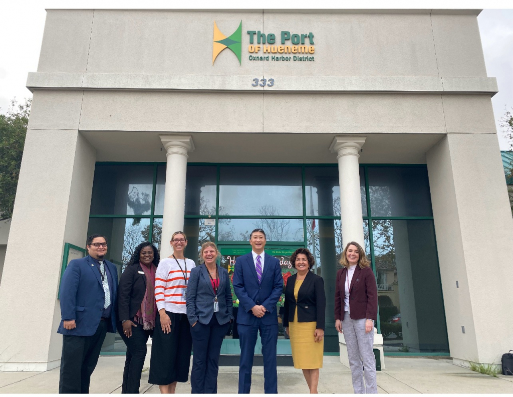 Port of Hueneme - California Transportation Secretary Visits the Port - 12-2021